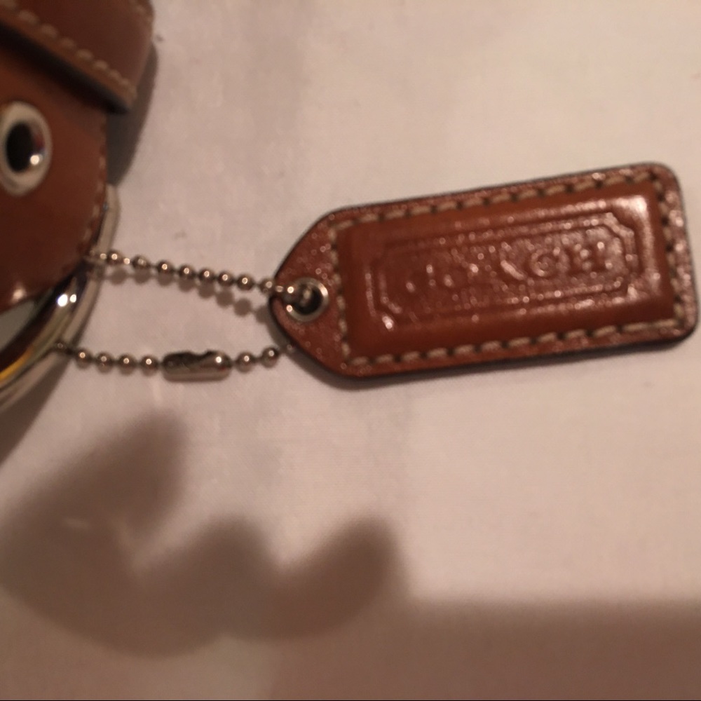Coach White Purse